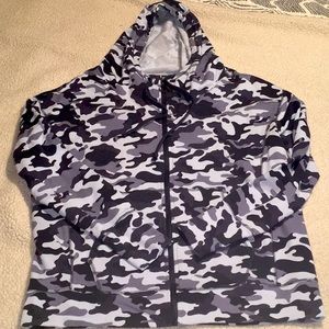 Leah oversized zip up